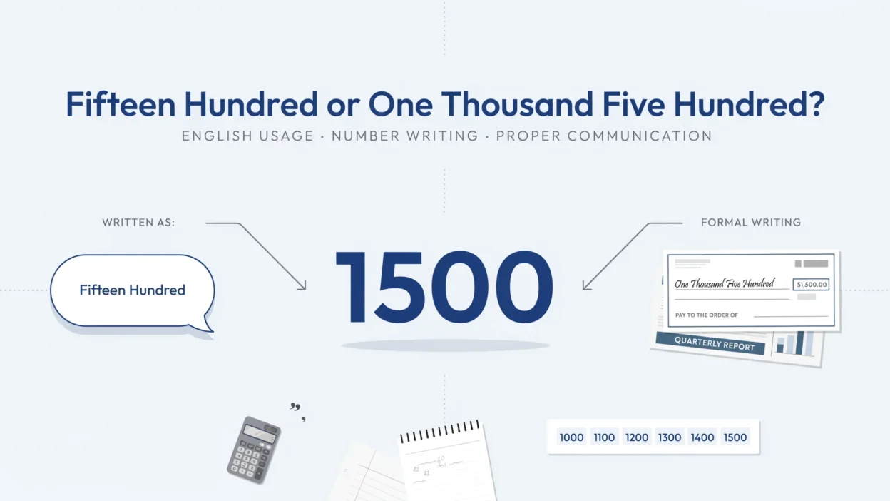 Fifteen Hundred or One Thousand Five Hundred