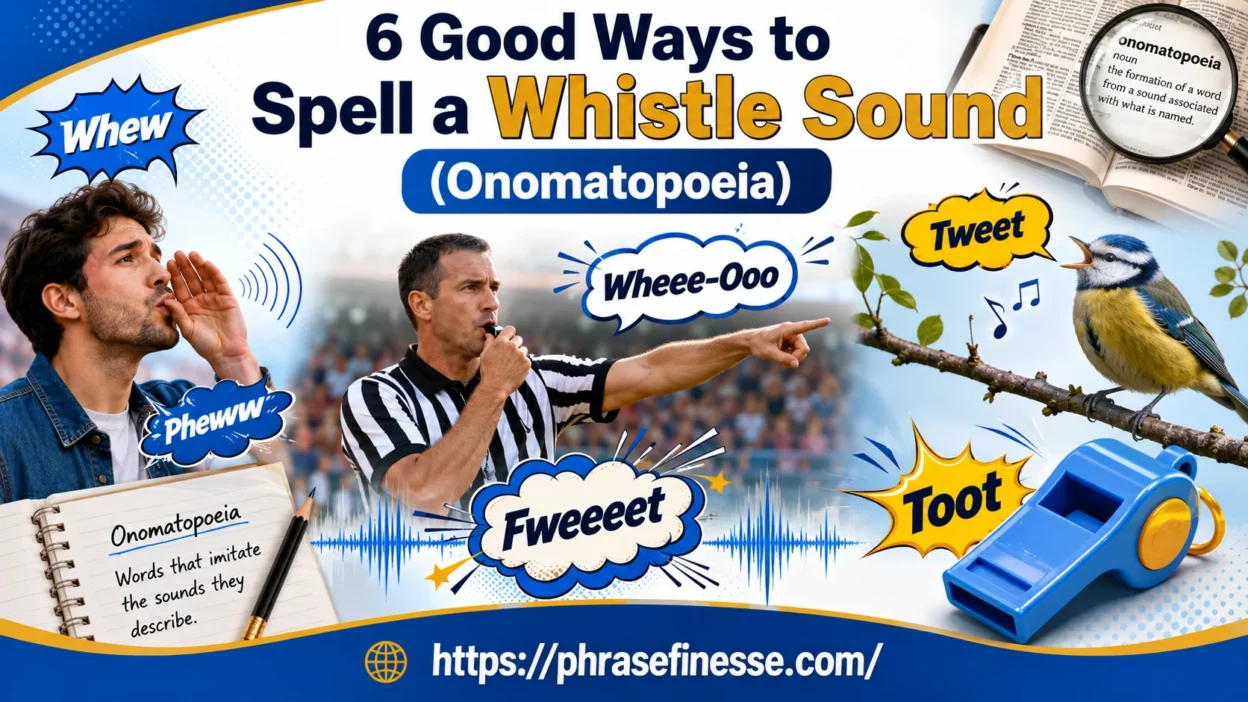 Good Ways to Spell a Whistle Sound