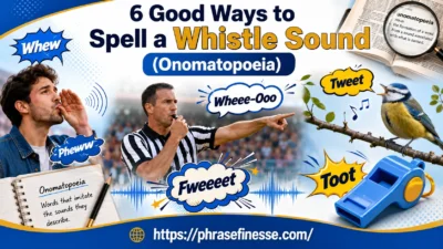Good Ways to Spell a Whistle Sound