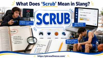 “Scrub” Mean in Slang