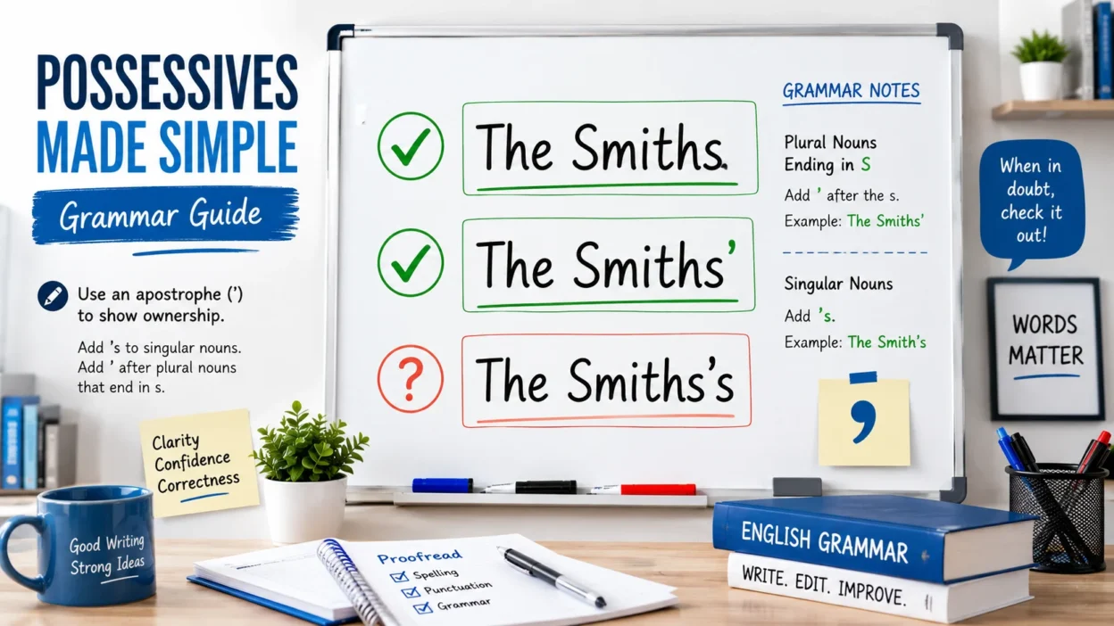 The Smiths or The Smiths’ or The Smiths’s