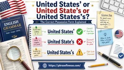 United States’ or United State’s or United States’s