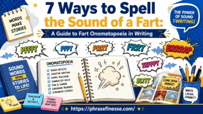 Ways to Spell the Sound of a Fart