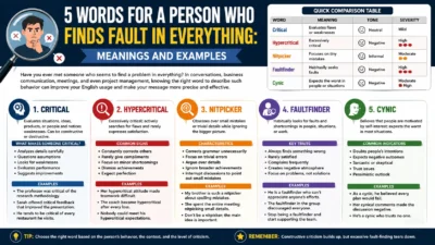 Who Finds Fault in Everything