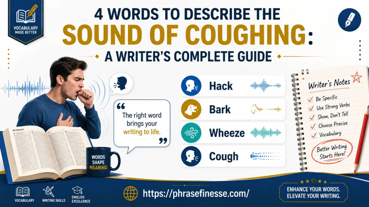 Words to Describe the Sound of Coughing