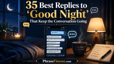Best Replies to “Good Night”