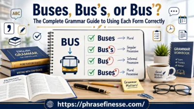 Buses or Bus’s