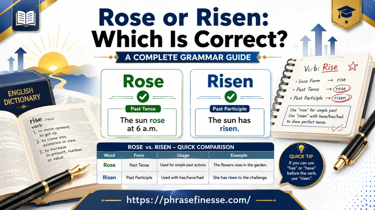 Rose or Risen