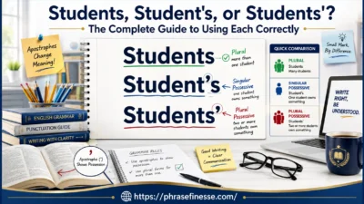 Students or Student’s