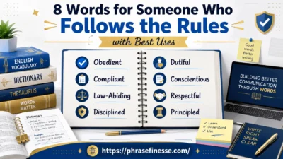 Words for Someone Who Follows the Rules