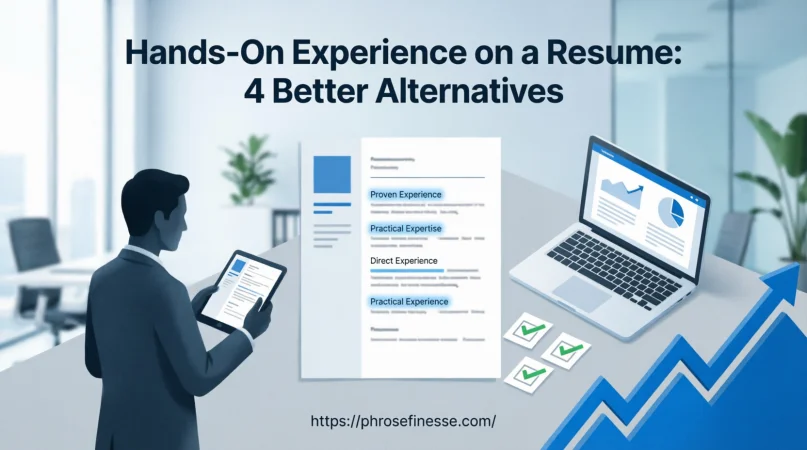 Hands-On Experience on a Resume