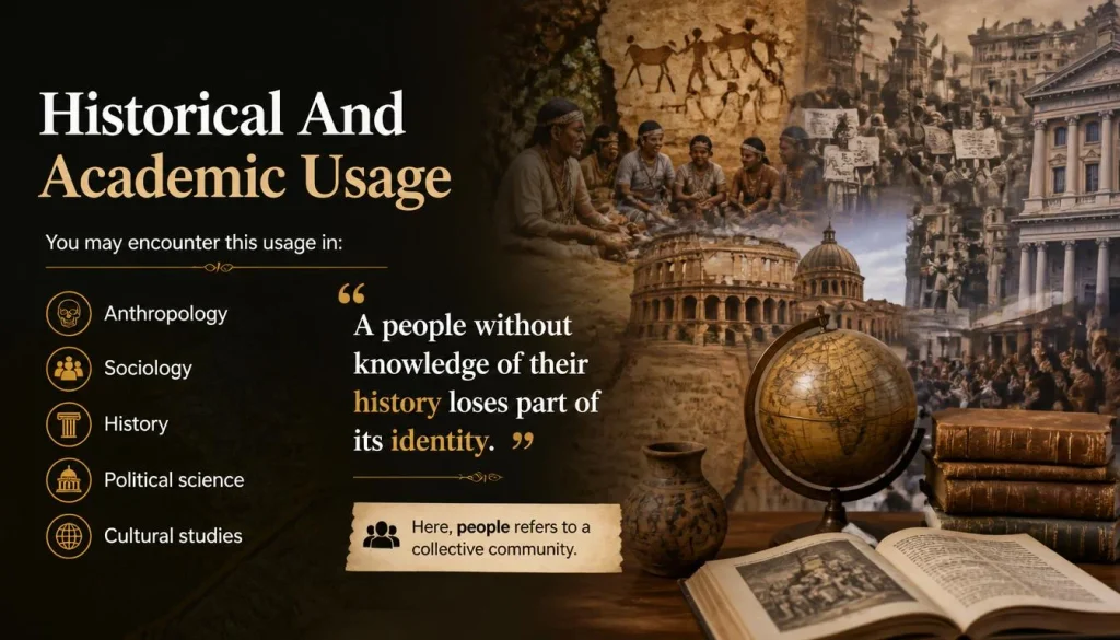 Historical And Academic Usage