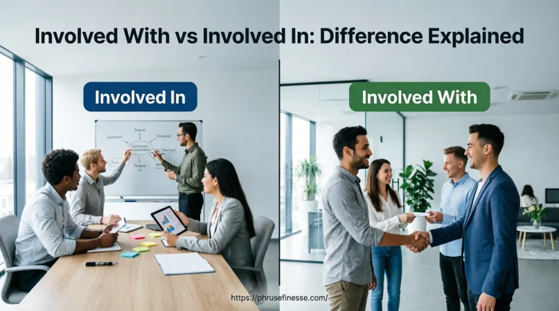 Involved With or Involved In