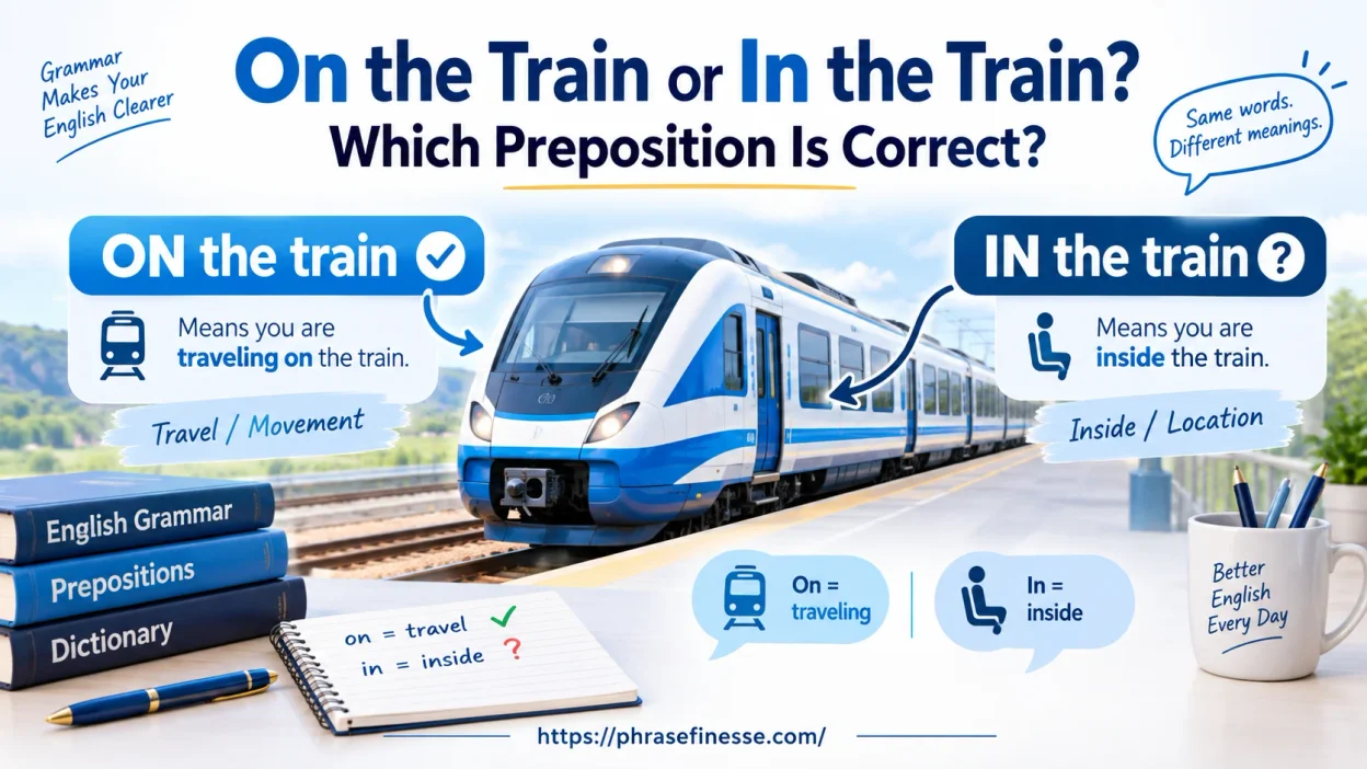 On the Train or In the Train