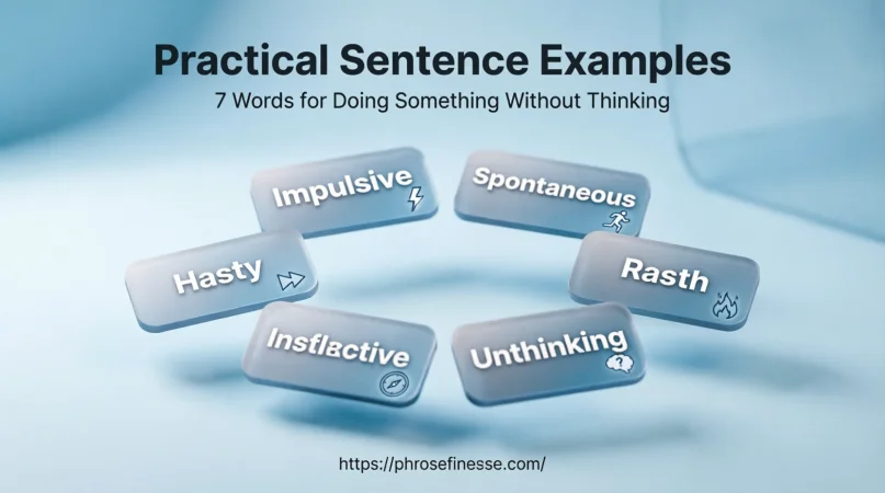Practical Sentence Examples for Clarity