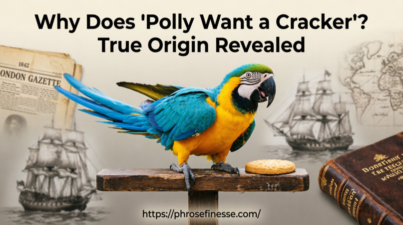 Why Does “Polly Want a Cracker”?