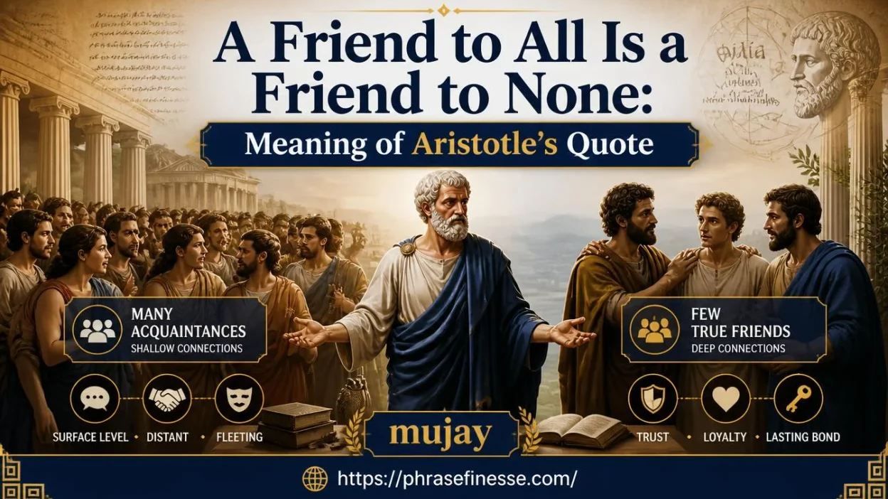A Friend to All Is a Friend to None
