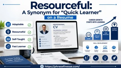 A Synonym for “Quick Learner”