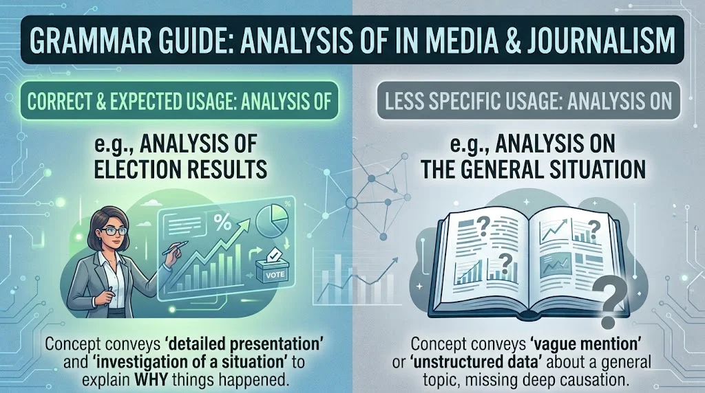 Analysis Of in Media and Journalism