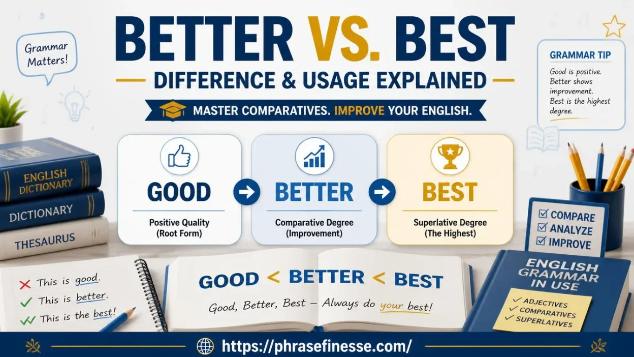 Better vs. Best Difference & Usage Explained