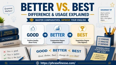 Better vs. Best Difference & Usage Explained