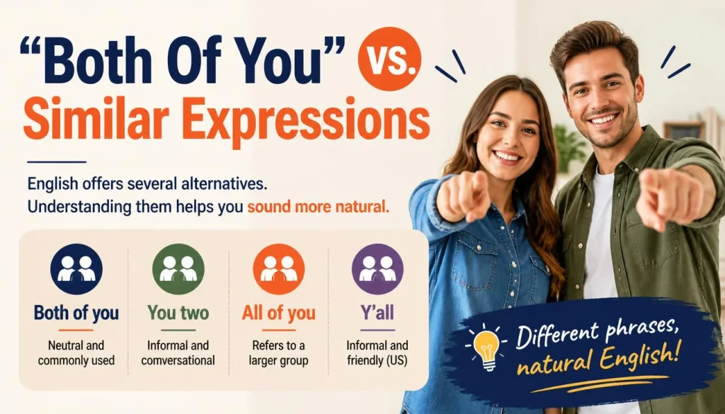 “Both Of You” vs. Similar Expressions