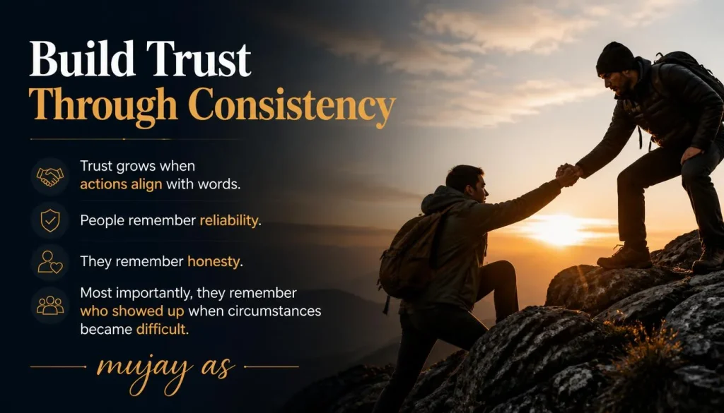 Build Trust Through Consistency