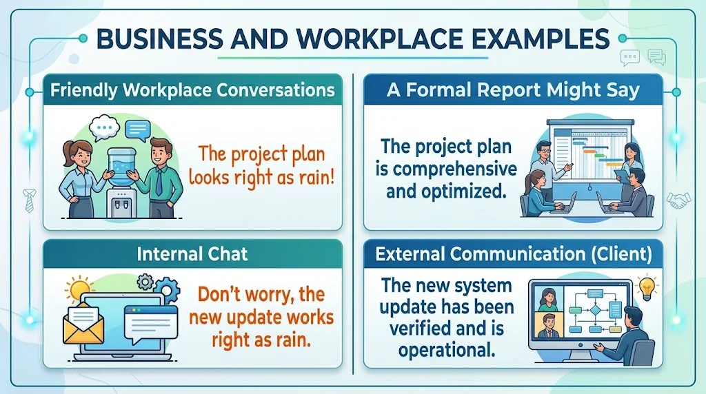 Business and Workplace Examples