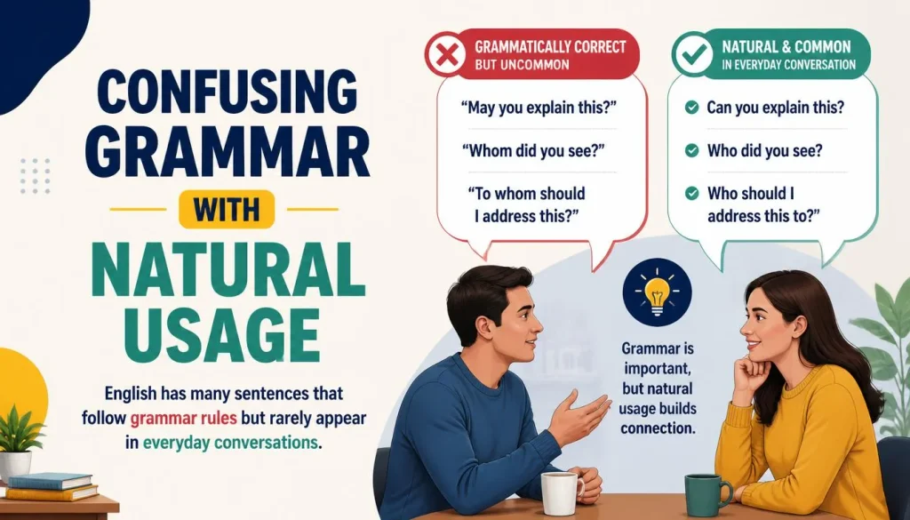 Confusing Grammar With Natural Usage
