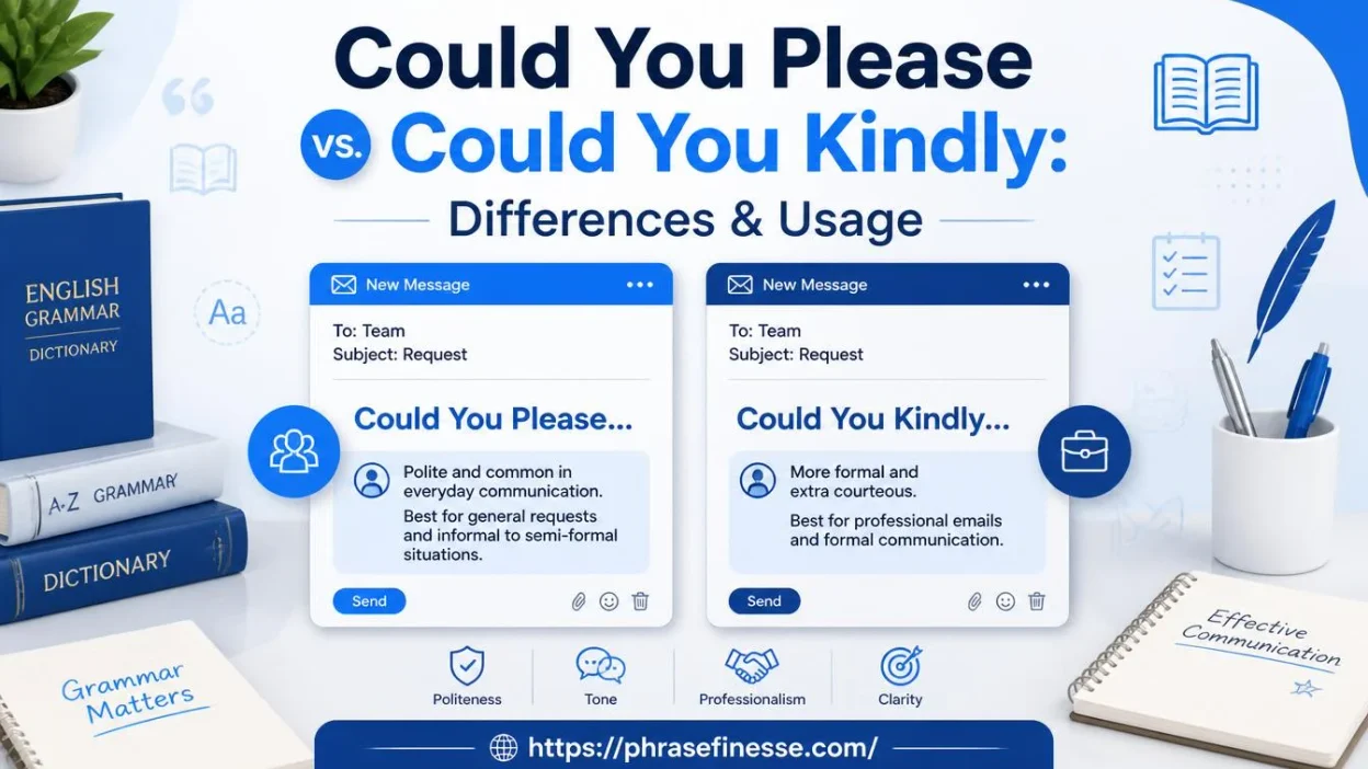 Could You Please vs. Could You Kindly