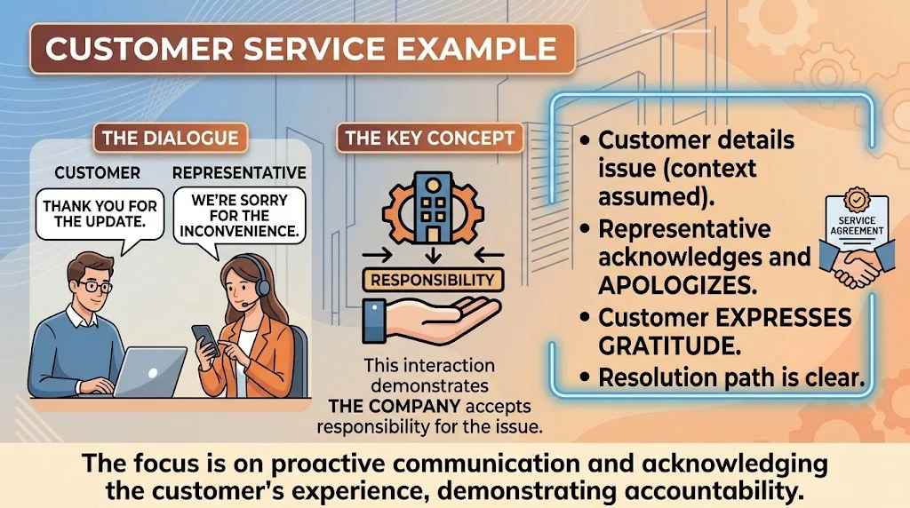 Customer Service Example