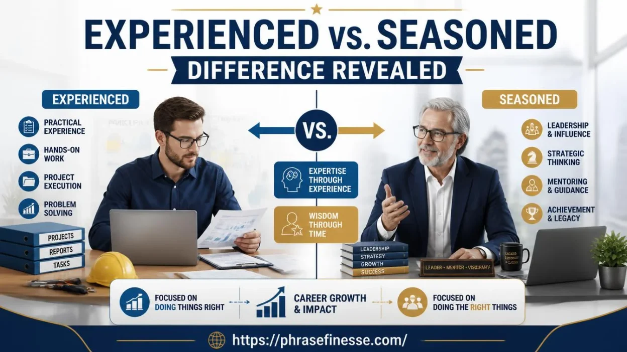 Experienced vs. Seasoned Difference Revealed