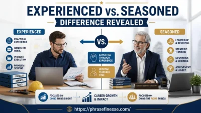 Experienced vs. Seasoned Difference Revealed