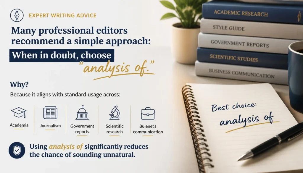Expert Writing Advice
