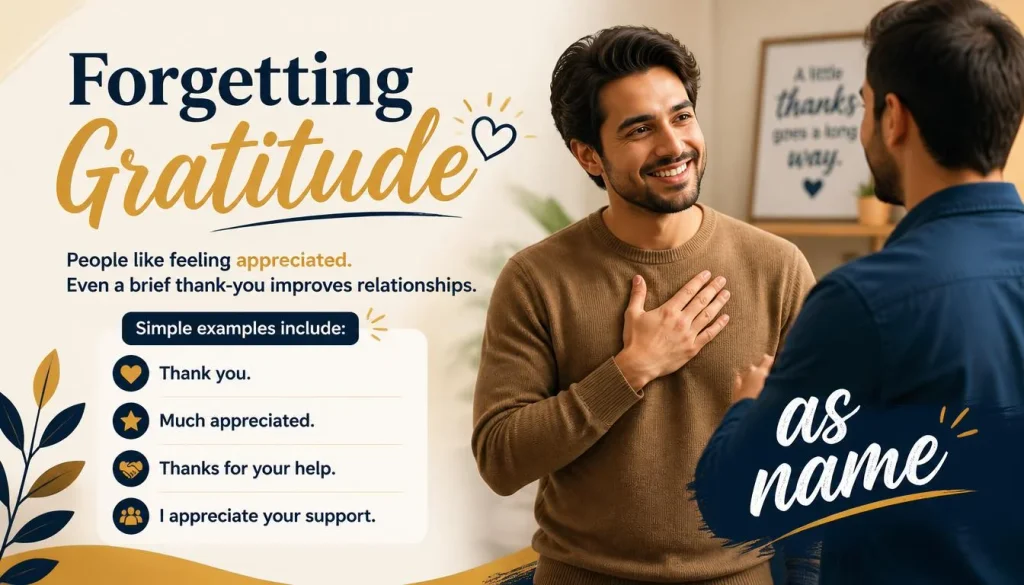 Forgetting Gratitude