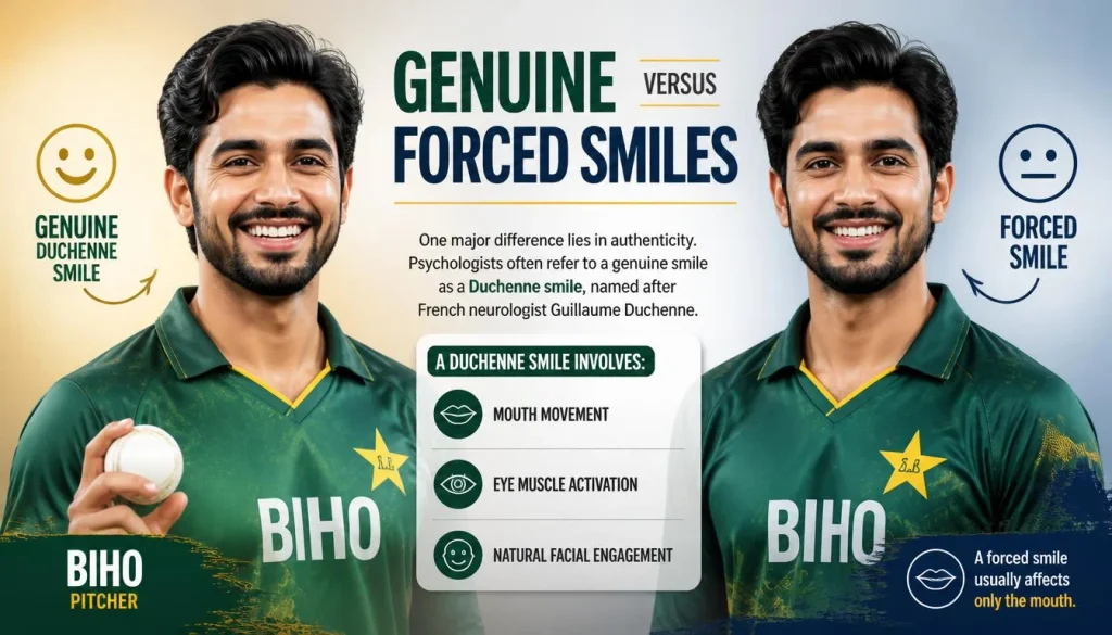 Genuine Versus Forced Smiles