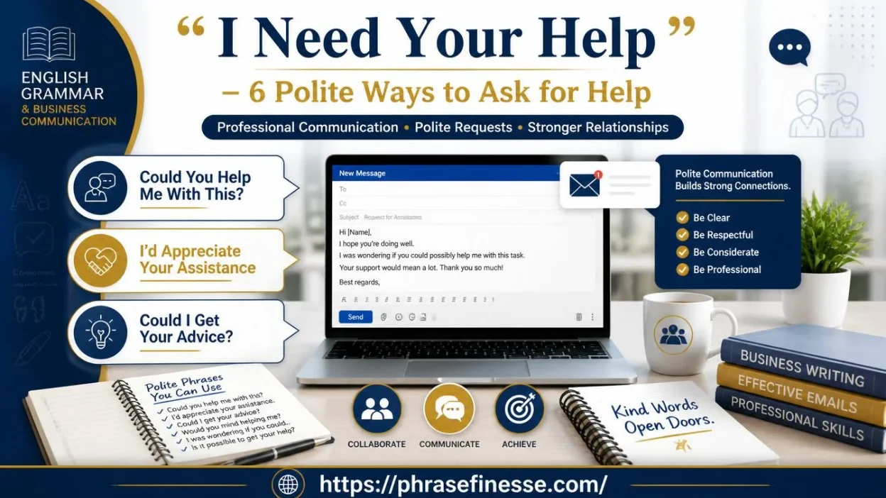 “I Need Your Help”