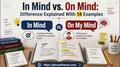 In Mind vs. On Mind
