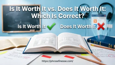 Is It Worth It vs. Does It Worth It