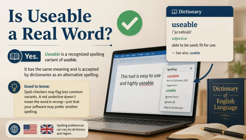 Is Useable a Real Word