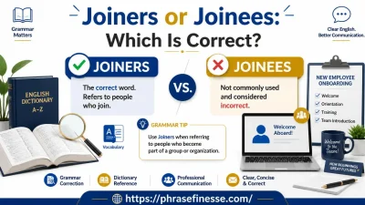 Joiners vs. Joiners