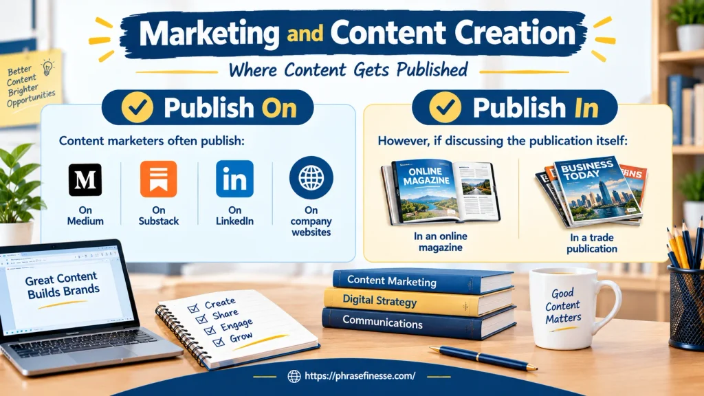 Marketing and Content Creation