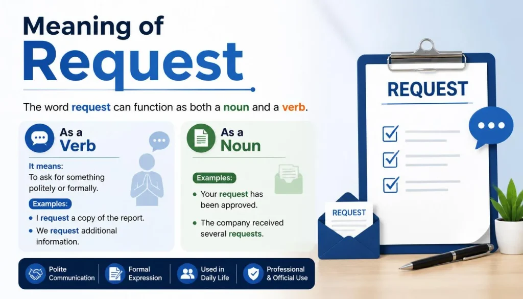 Meaning of “Request”