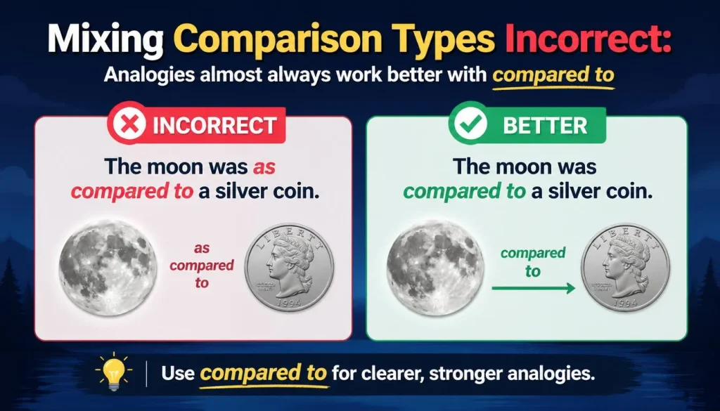 Mixing Comparison Types