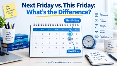 Next Friday vs. This Friday