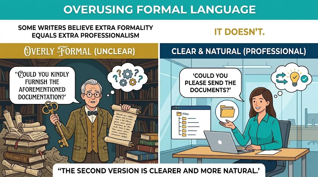 Overusing Formal Language