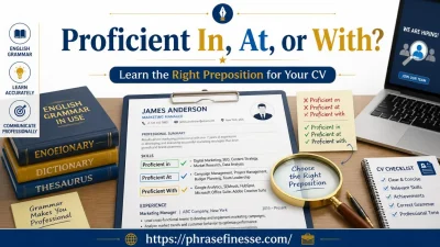Proficient In, At, or With