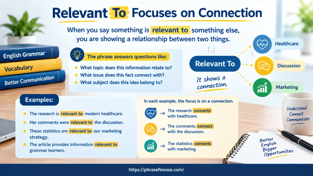Relevant To Focuses on Connection