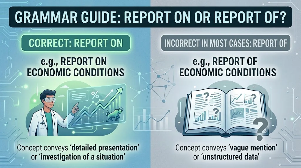 Report Of or Report On
