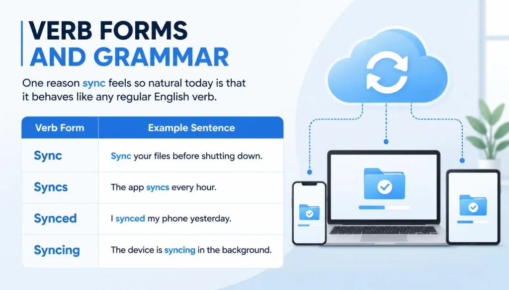 Verb Forms and Grammar